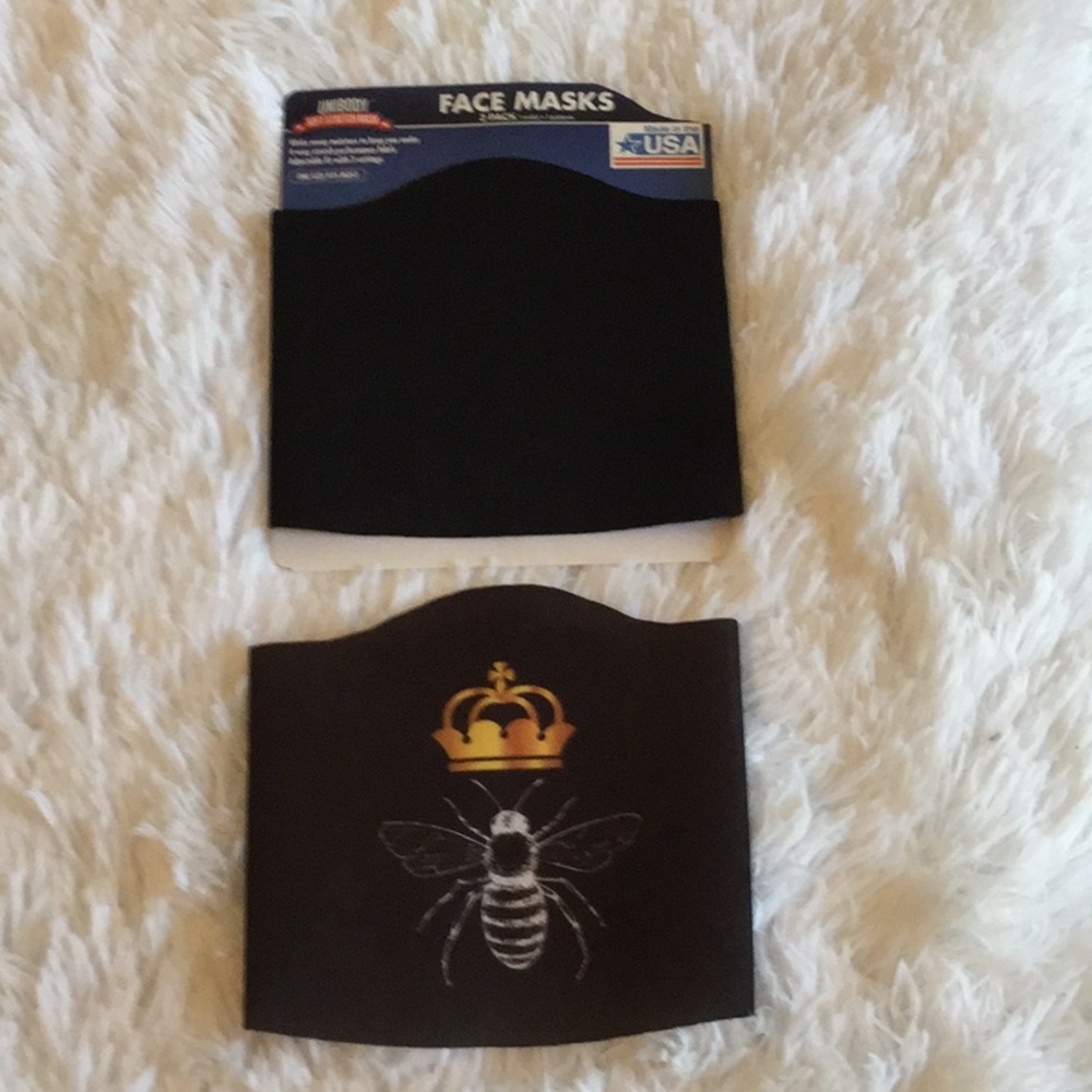 😷🐝 👑NWT Unibody 2 Soft Stretch Face Mask 😷🐝👑